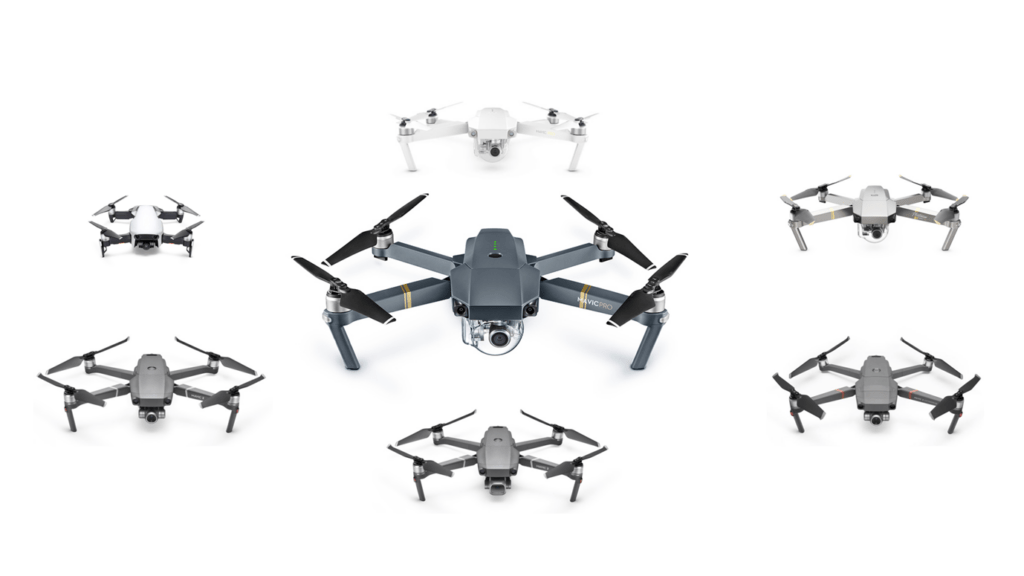 A Comprehensive Comparison of DJI Drones